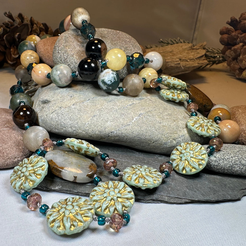 Autumn Morning Long Necklace