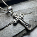 Charity Petite Celtic Cross Necklace