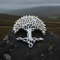 Scottish Tree of Life Brooch - Handmade in Scotland