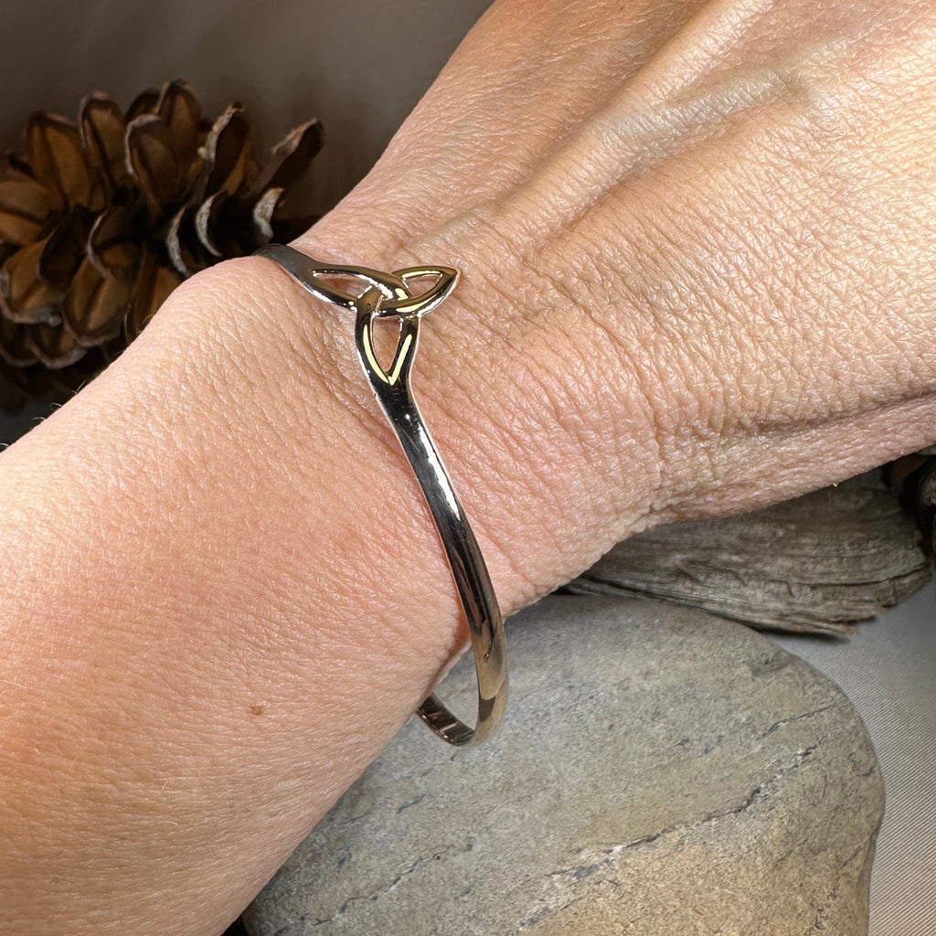 Triquetra Silver Bracelet
