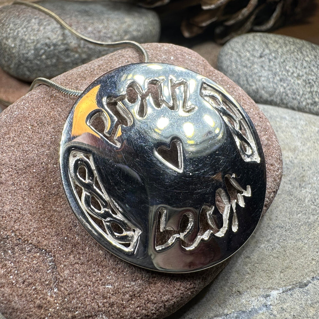 Scottish Gaelic "Little Kisses" Necklace - Handmade in Scotland