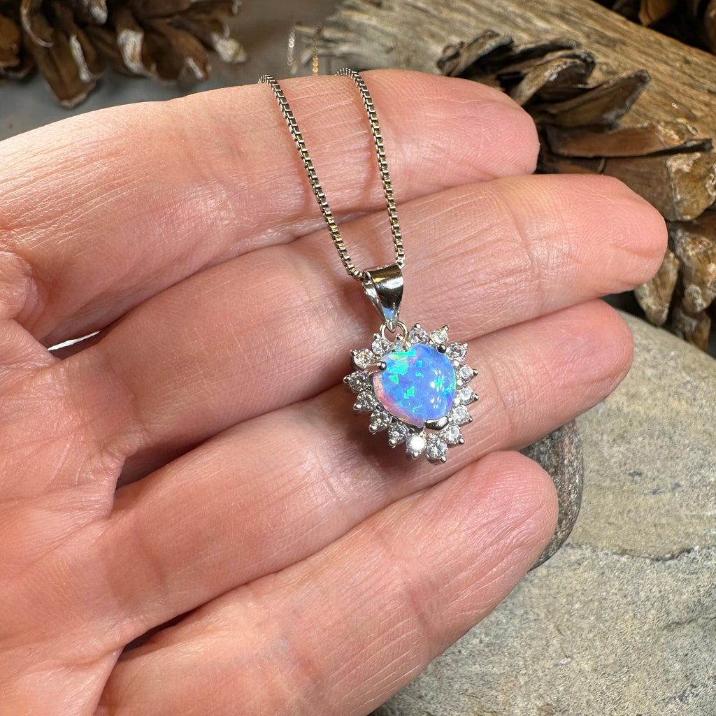 Pure at Heart Opal Necklace