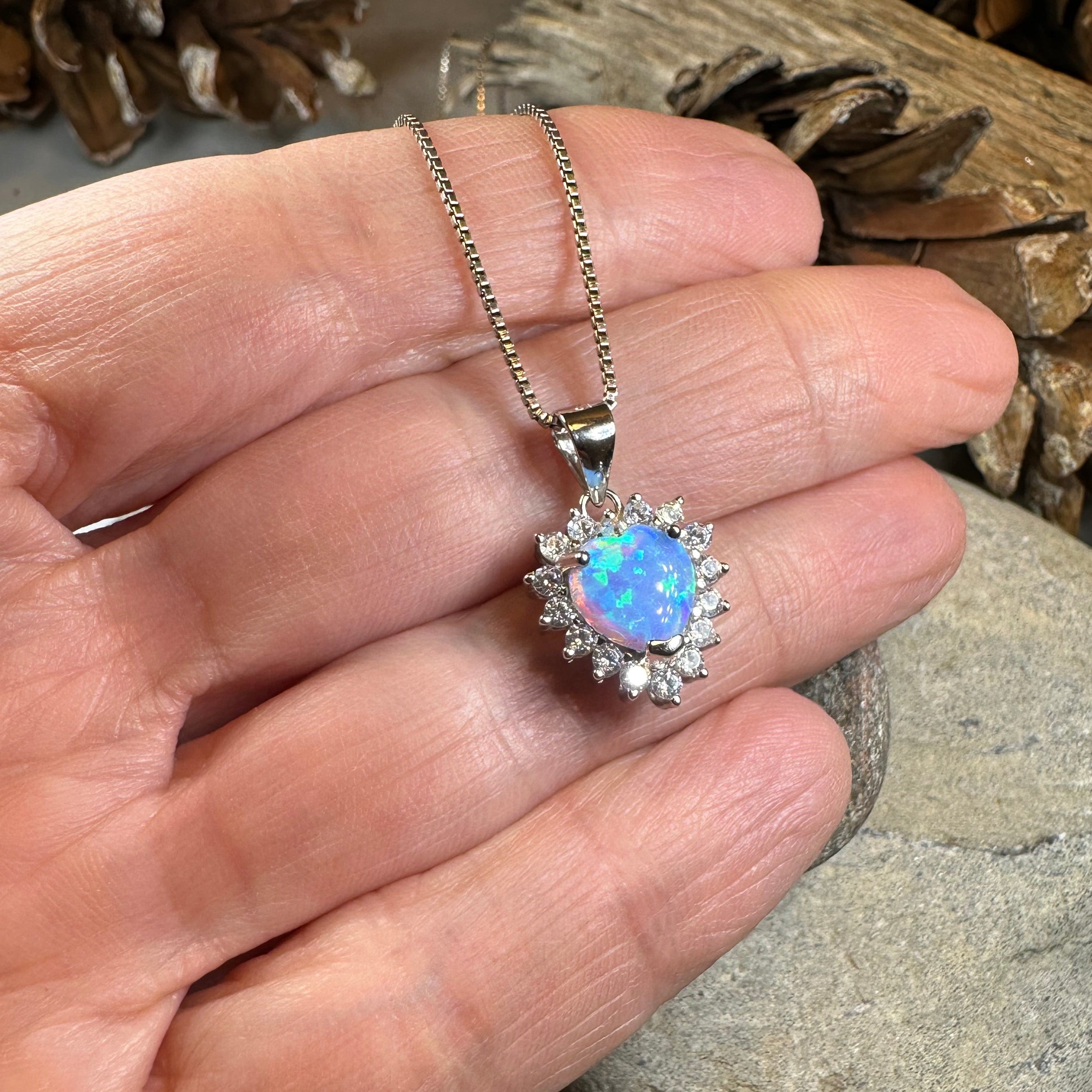 Pure at Heart Opal Necklace