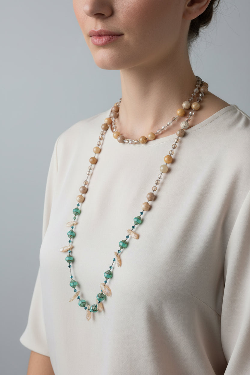 Keem Bay Crystal Necklace