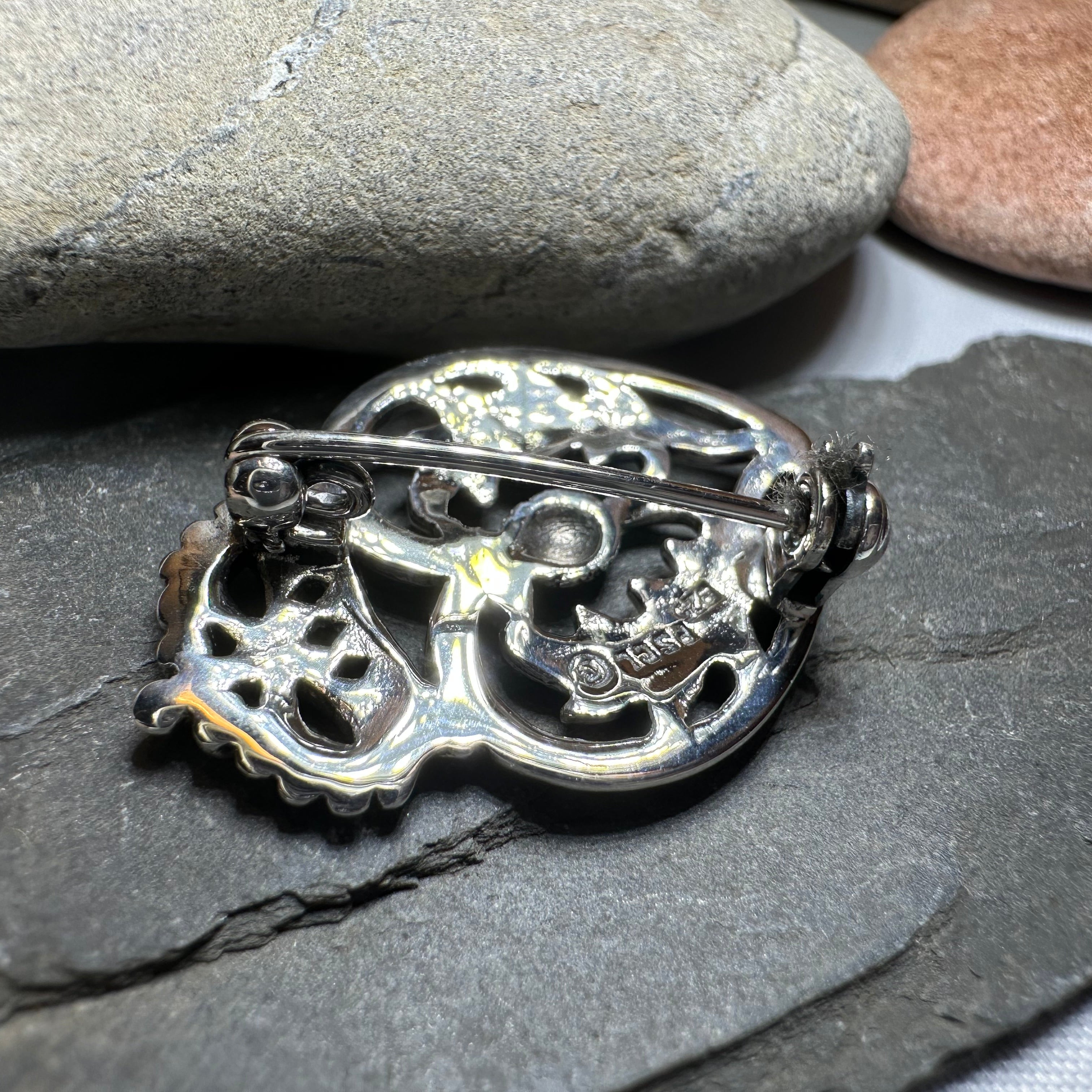 Lady Anne Luckenbooth Brooch in Sterling Silver
