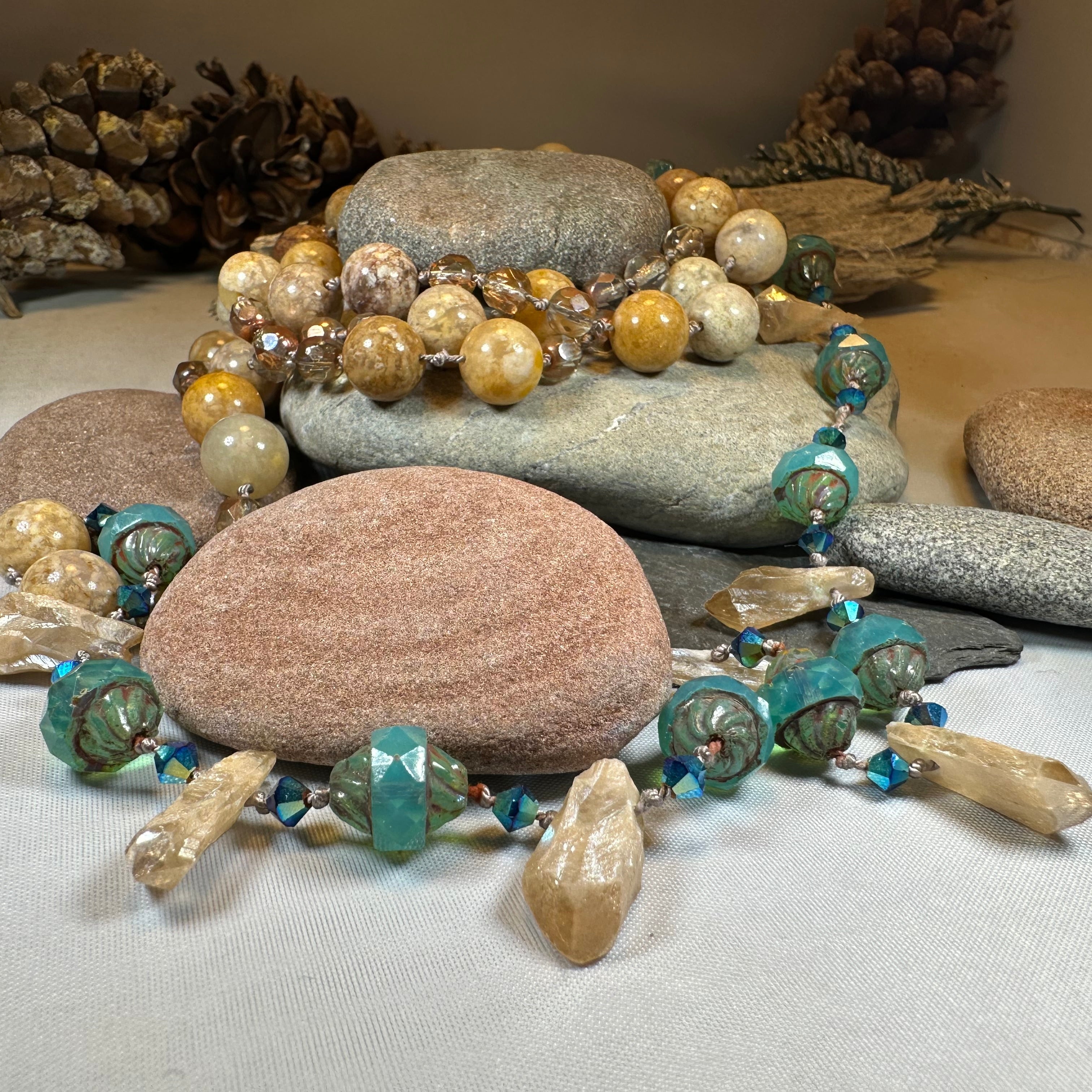 Keem Bay Crystal Necklace