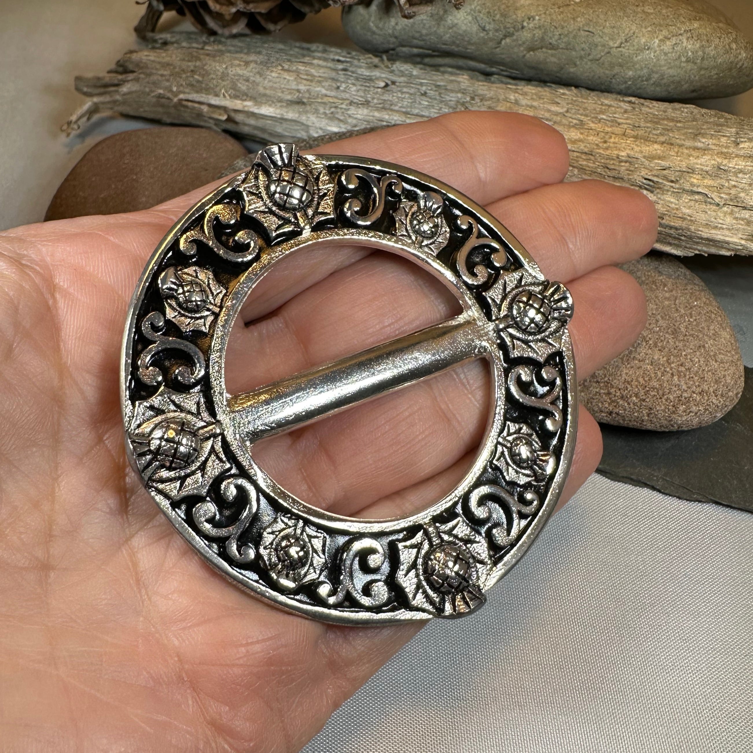 Thistle Scarf Ring