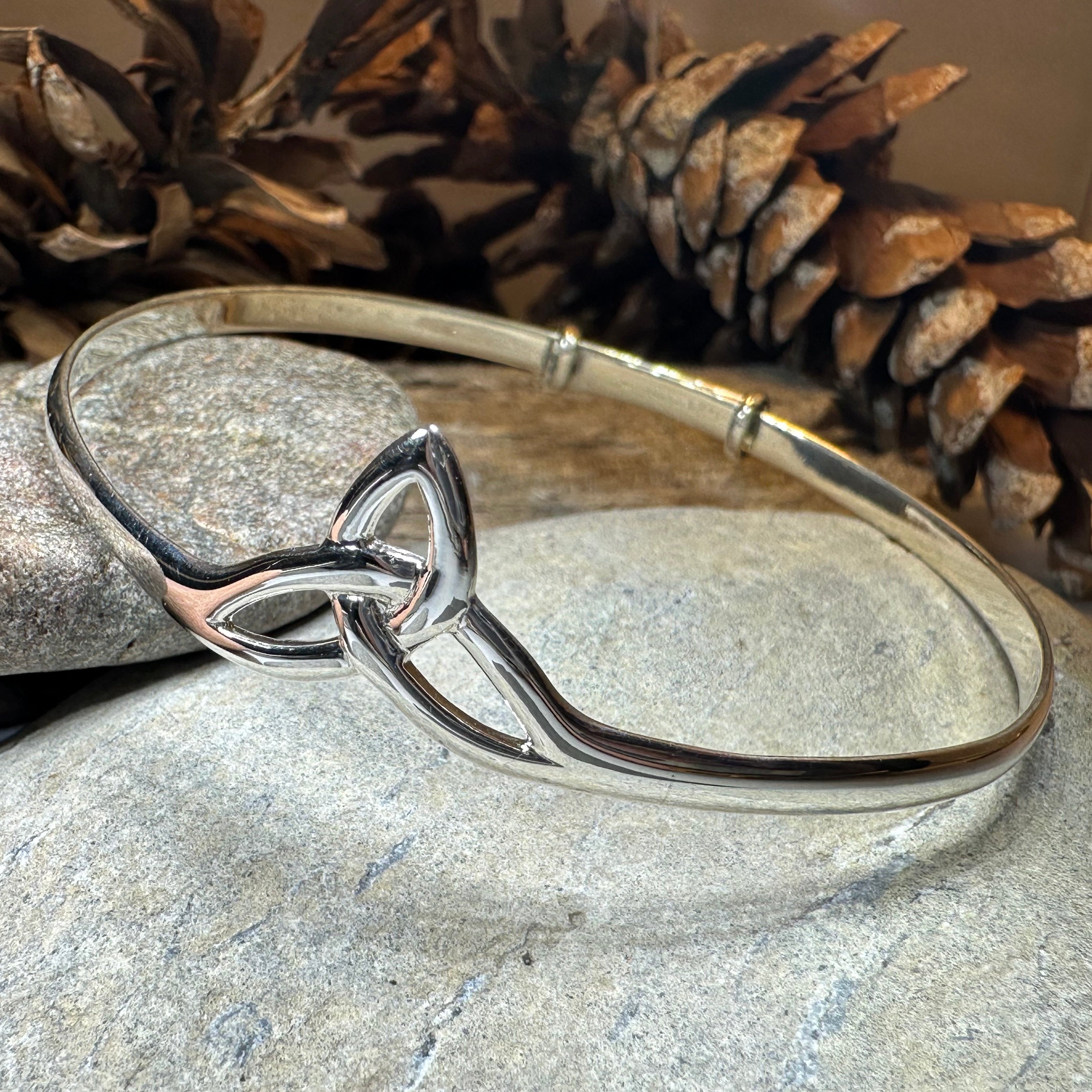 Triquetra Silver Bracelet