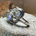 Goldevia Moonstone Ring