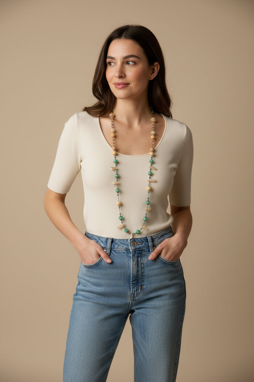 Keem Bay Crystal Necklace