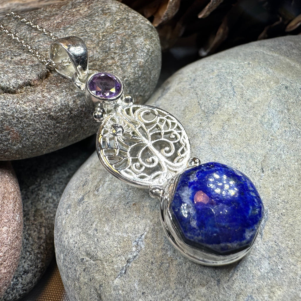 Lessandra Tree of Life Necklace in Sterling Silver