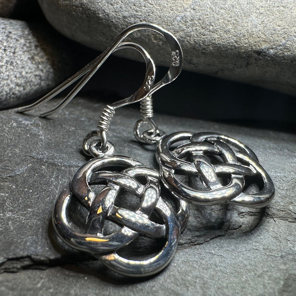 Classic Celtic Dara Knot Earrings