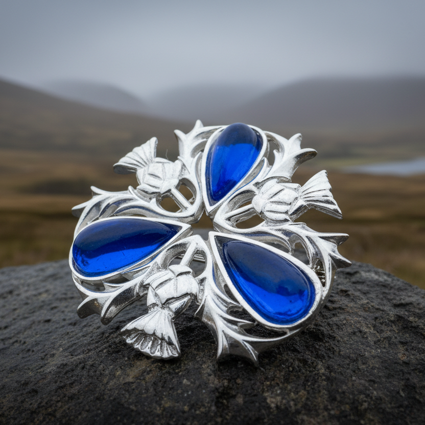 Madison Celtic Thistle Brooch