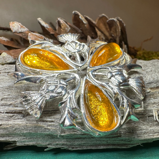 Madison Celtic Thistle Brooch