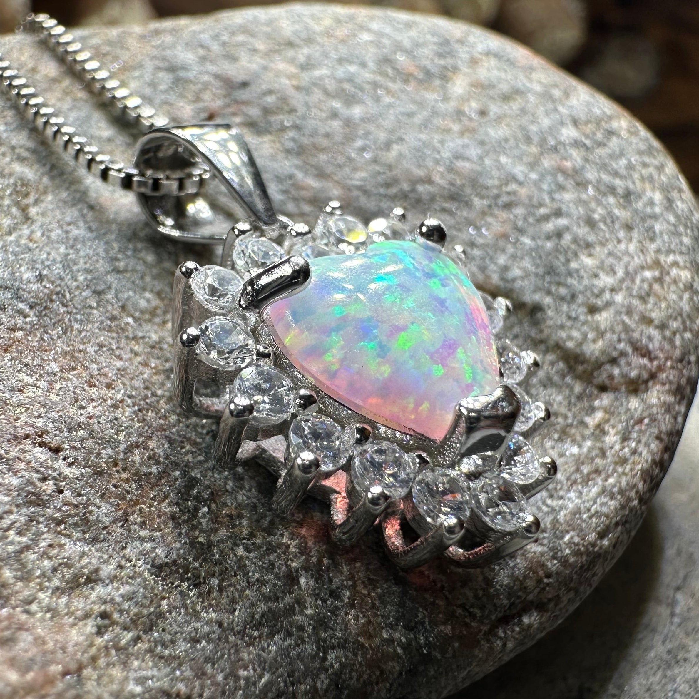 Pure at Heart Opal Necklace