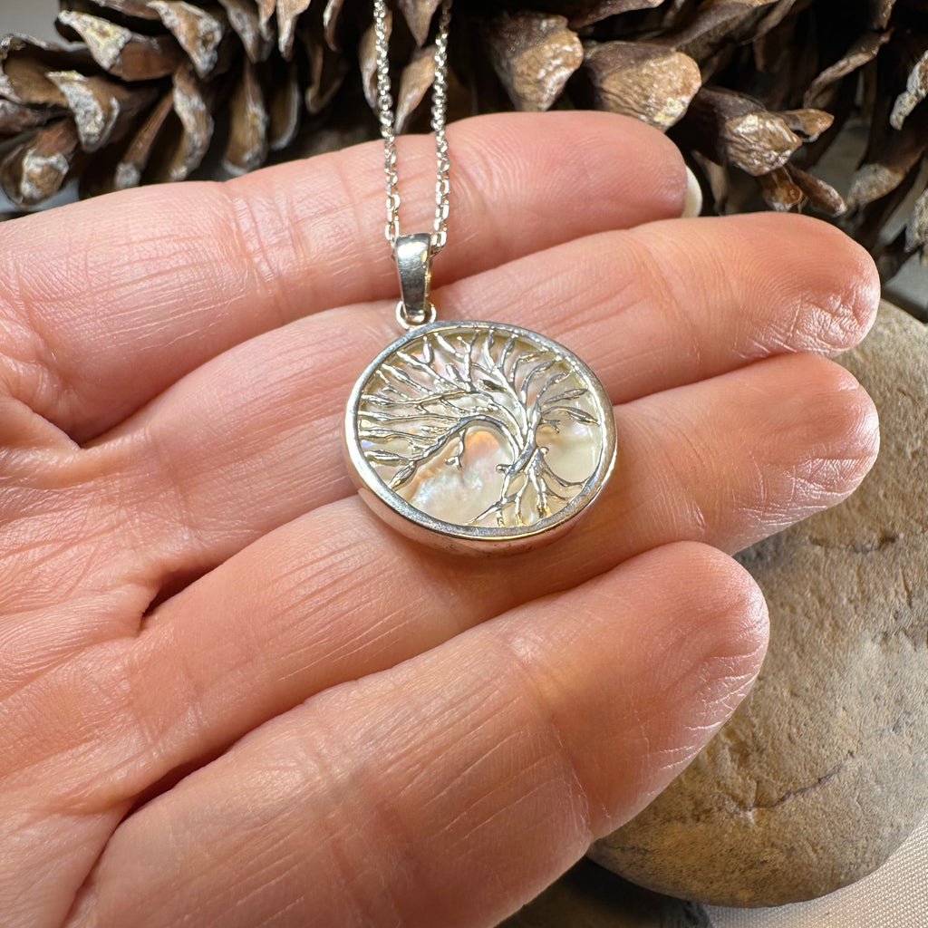 Aila Tree of Life Necklace in Sterling Silver