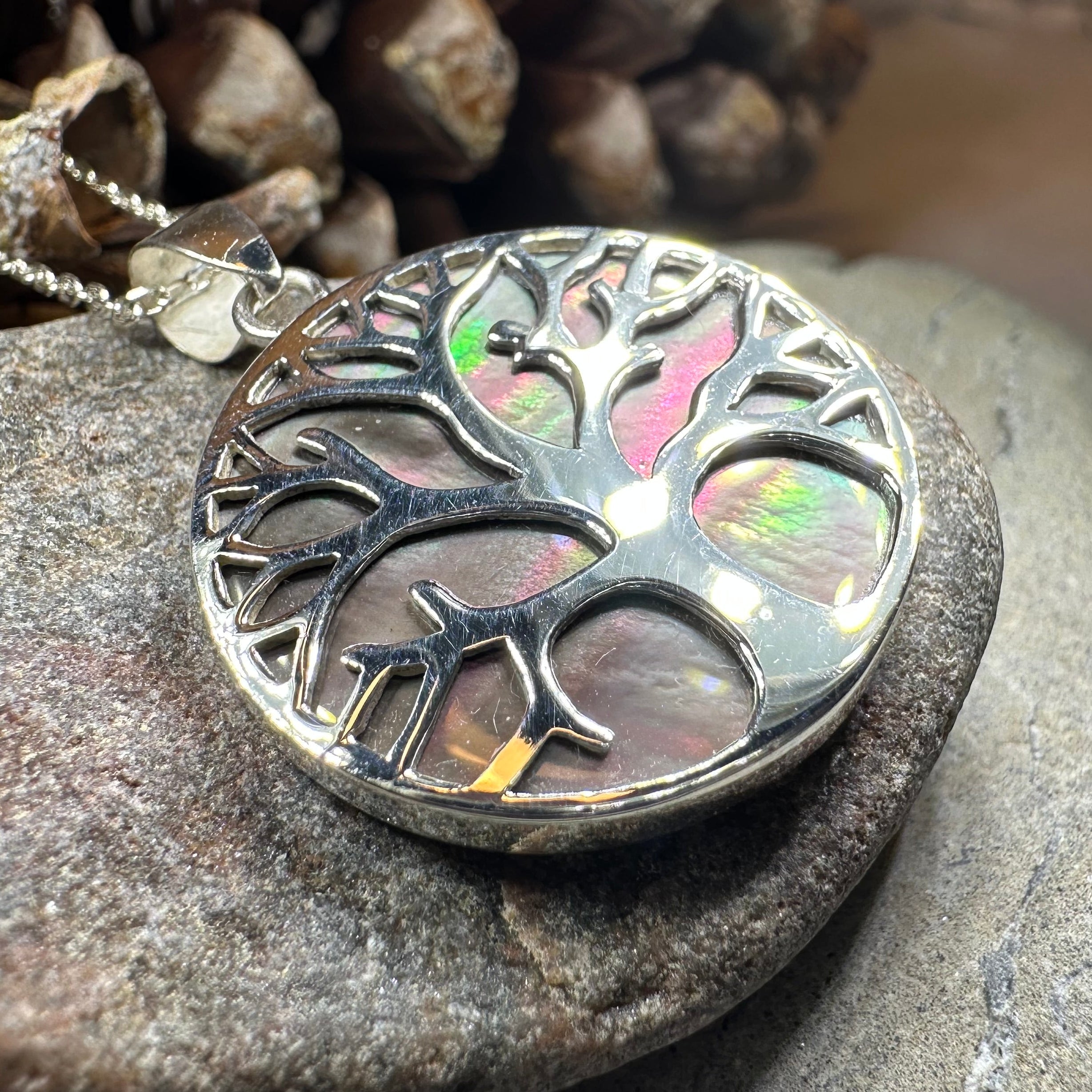 Larina Tree of Life Shell Necklace