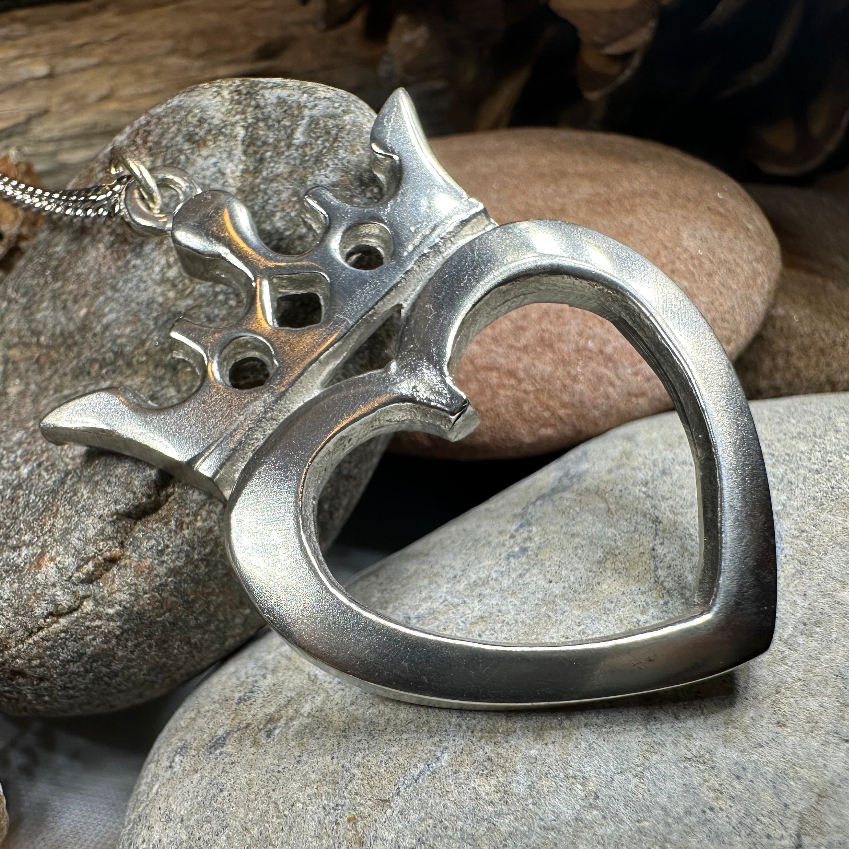 Lyra Luckenbooth Necklace - Handmade in Scotland