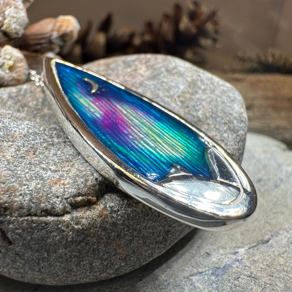 Northern Lights Sky Necklace - Handmade in Scotland