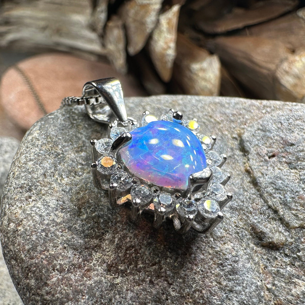 Pure at Heart Opal Necklace
