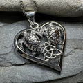 Celtic Turtle Lovers Necklace