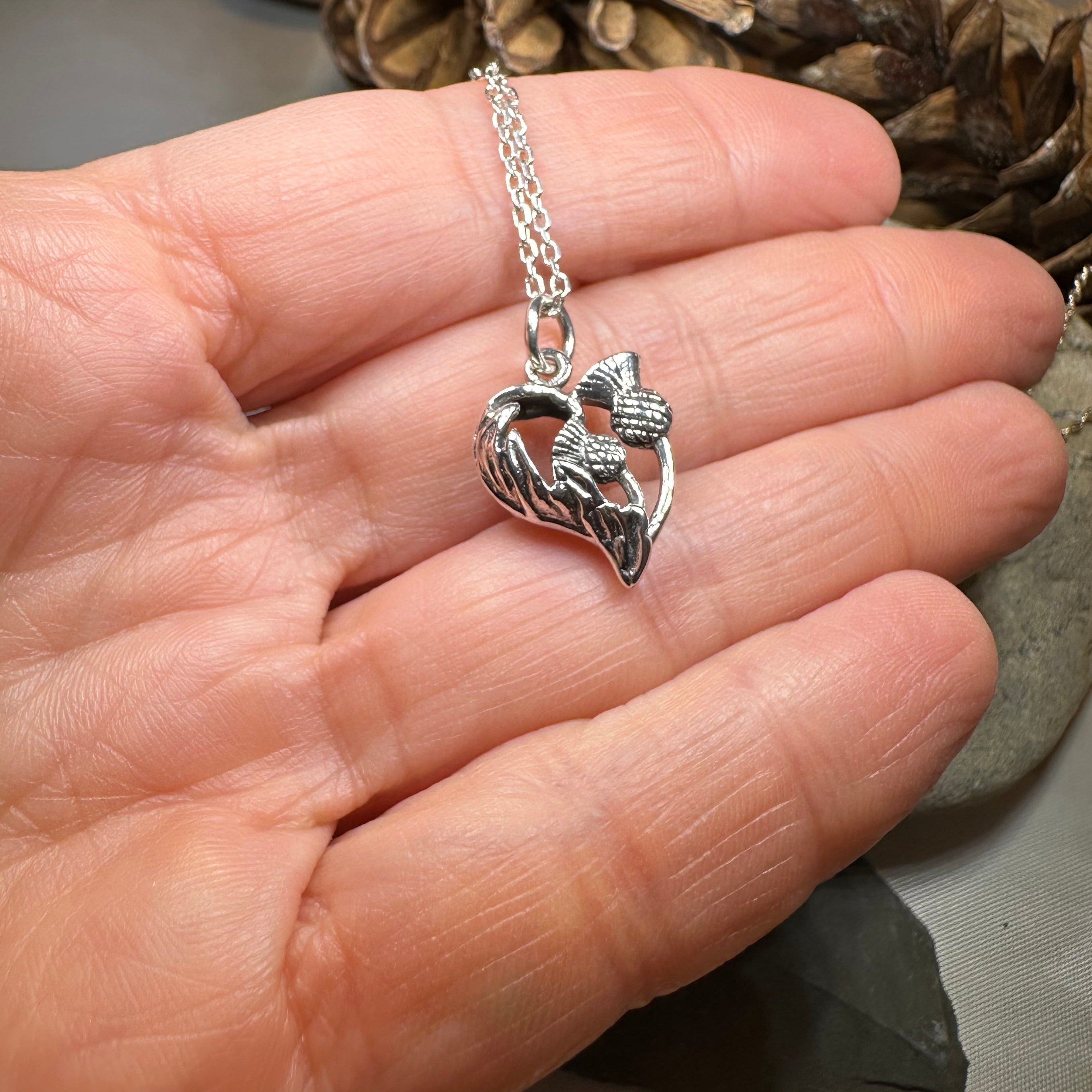 Erskine Thistle Necklace