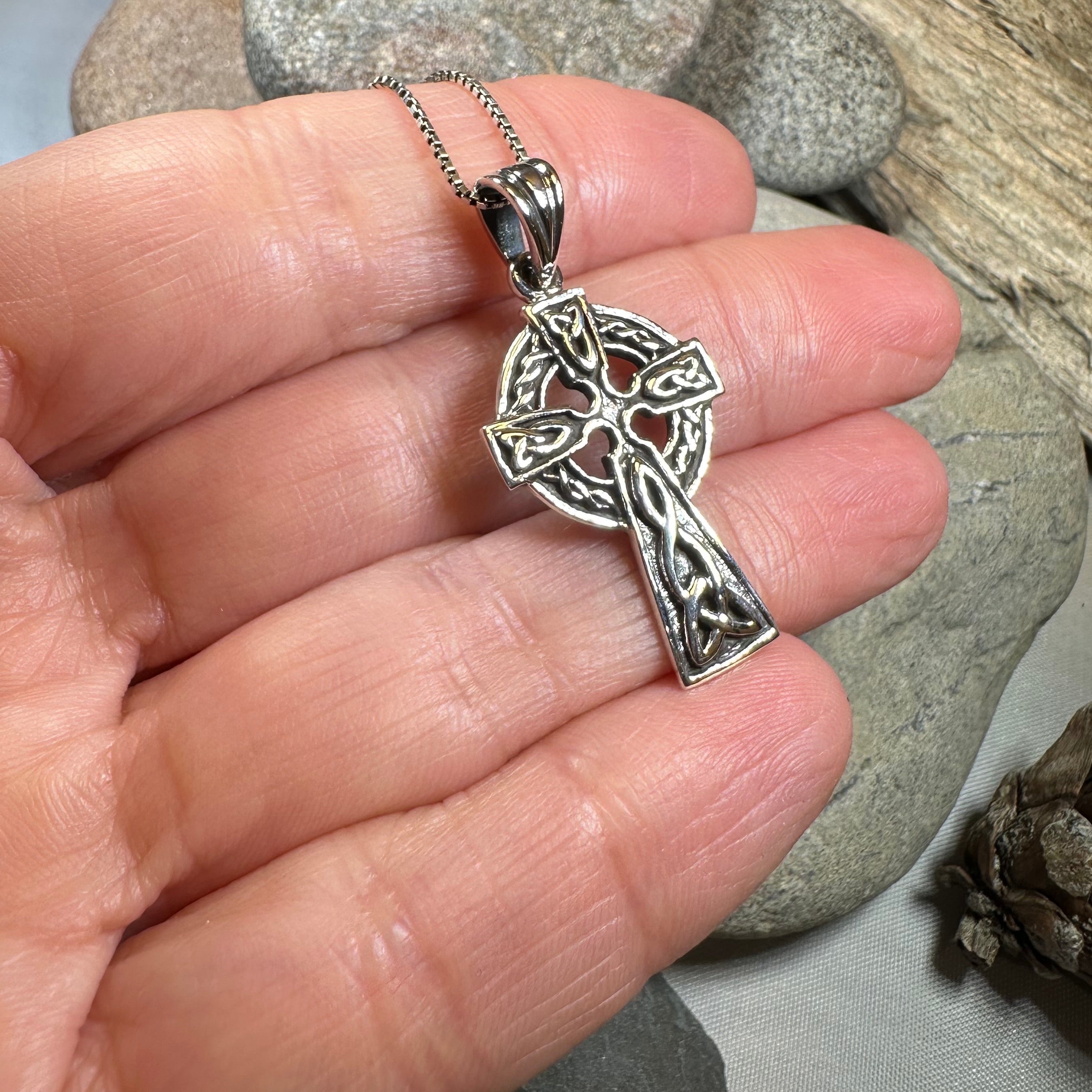 True Path Celtic Cross Necklace