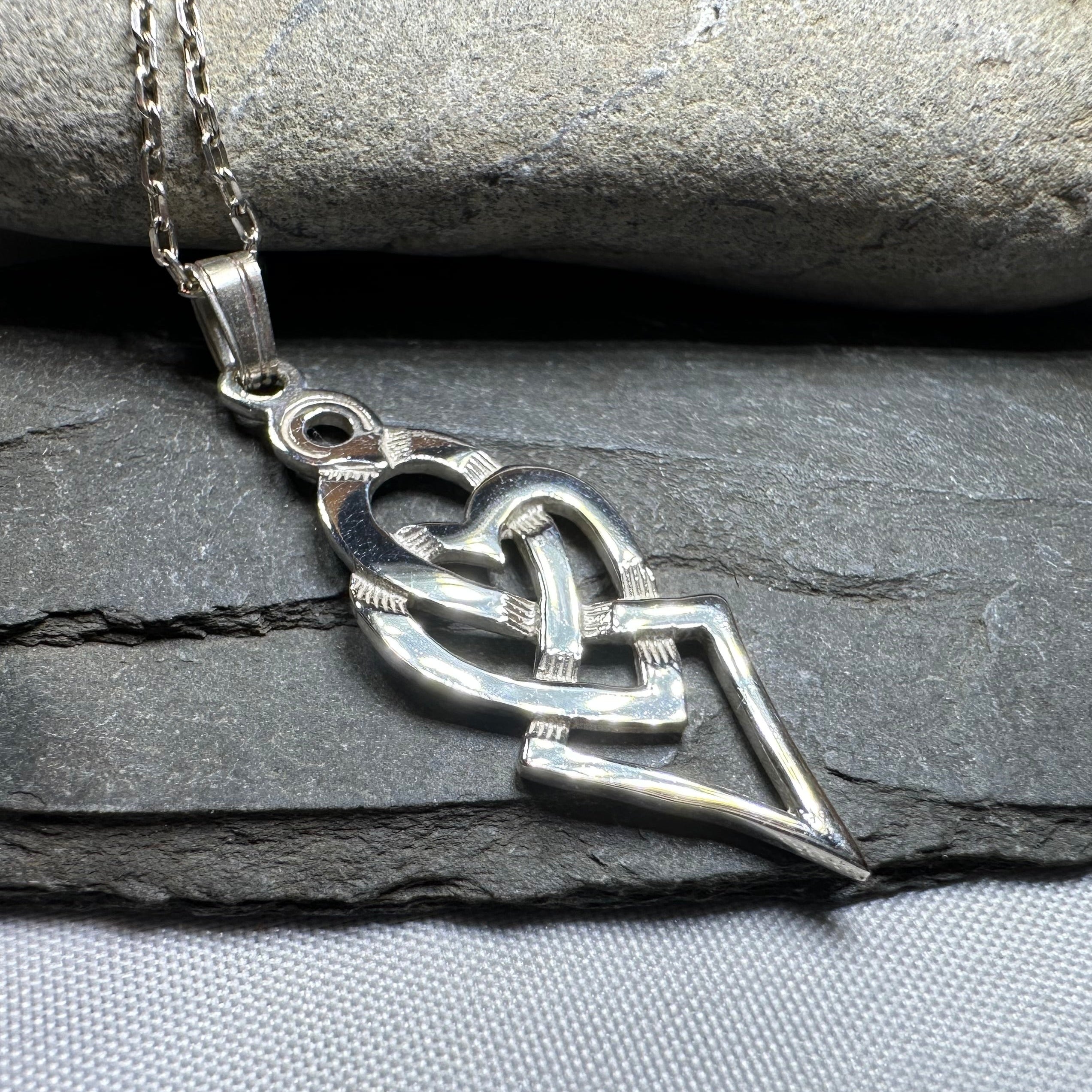 Fior Celtic Love Knot Necklace - Handmade in Scotland