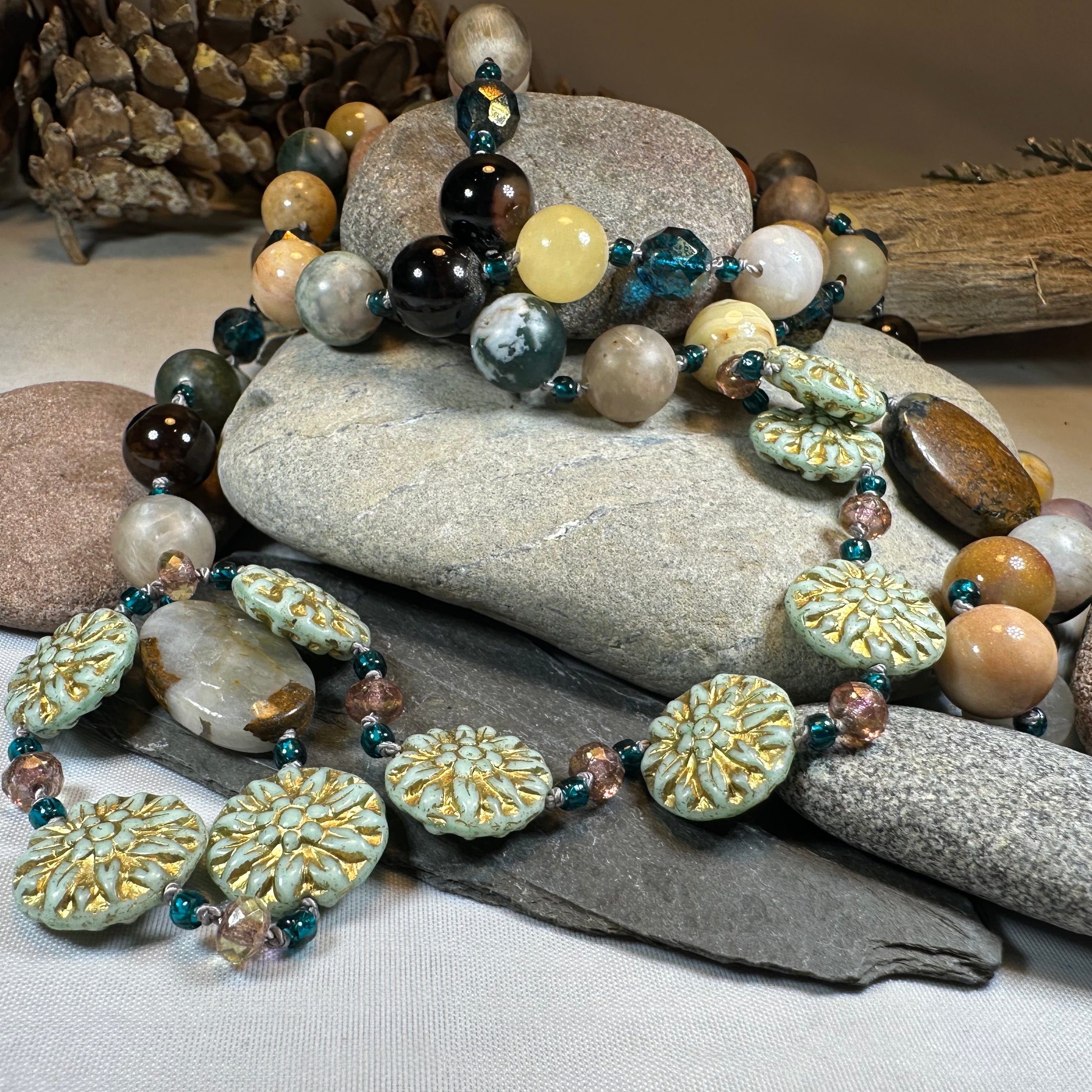 Autumn Morning Long Necklace