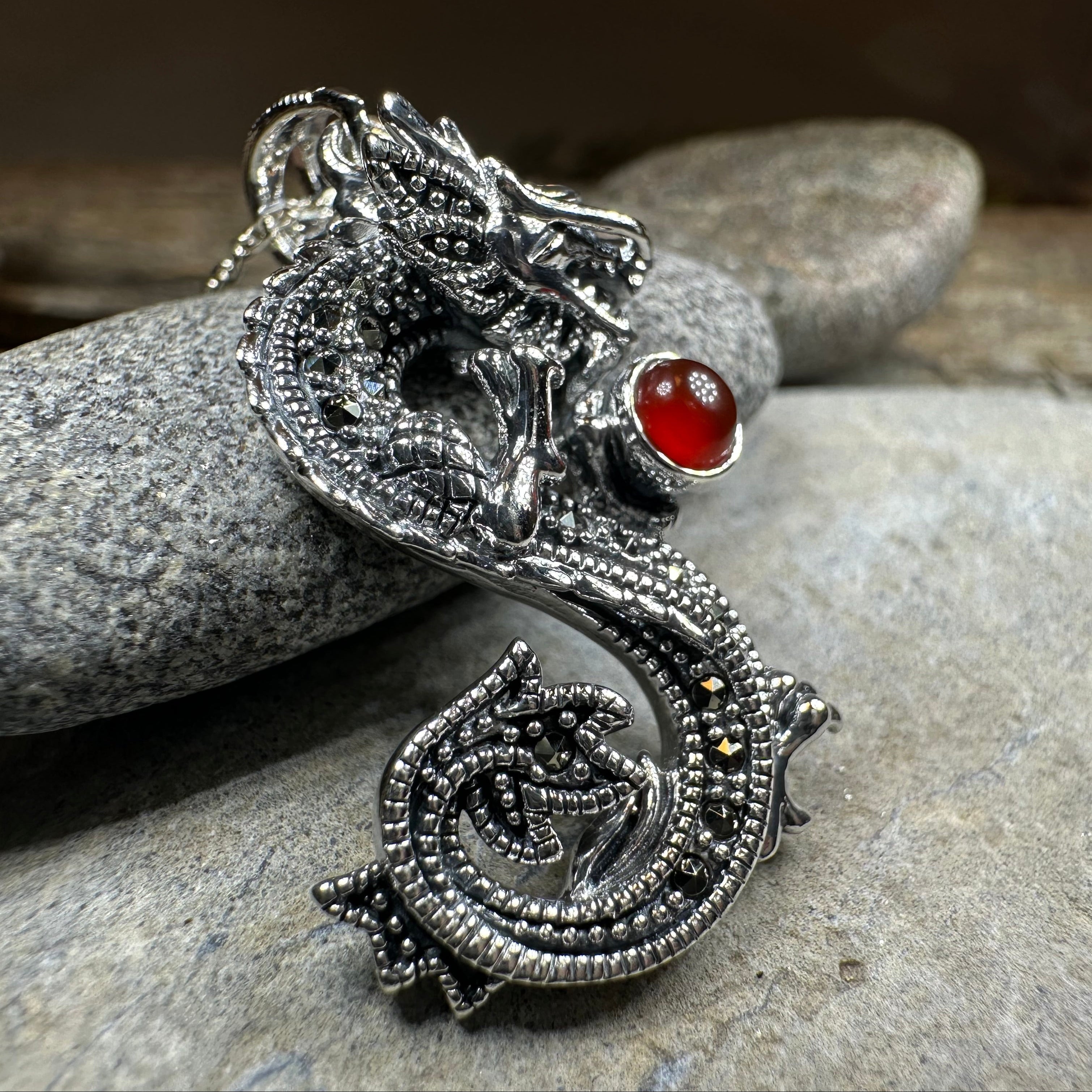 Scarleth Dragon Necklace