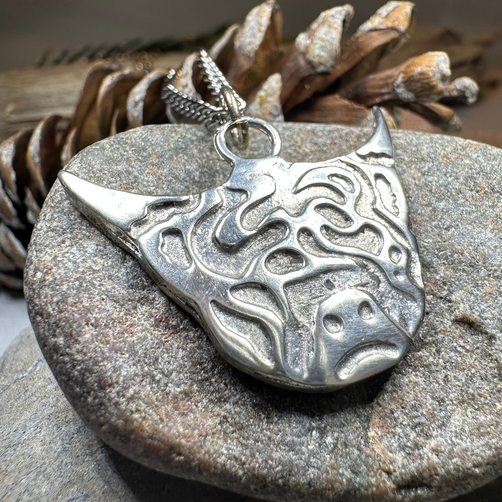 Hamish Highland Cow Necklace - Handmade in Scotland