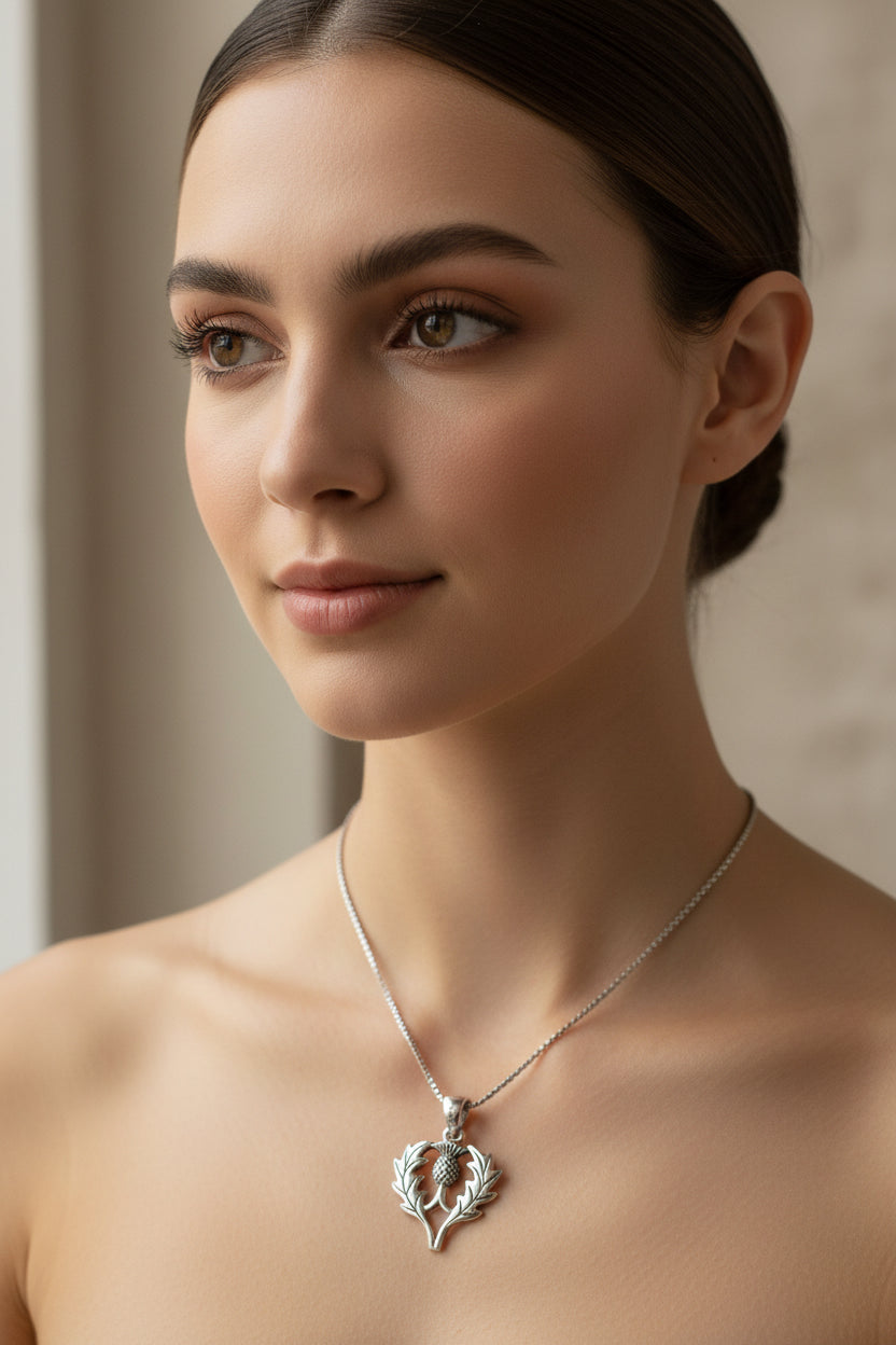 Aberdeen Thistle Necklace