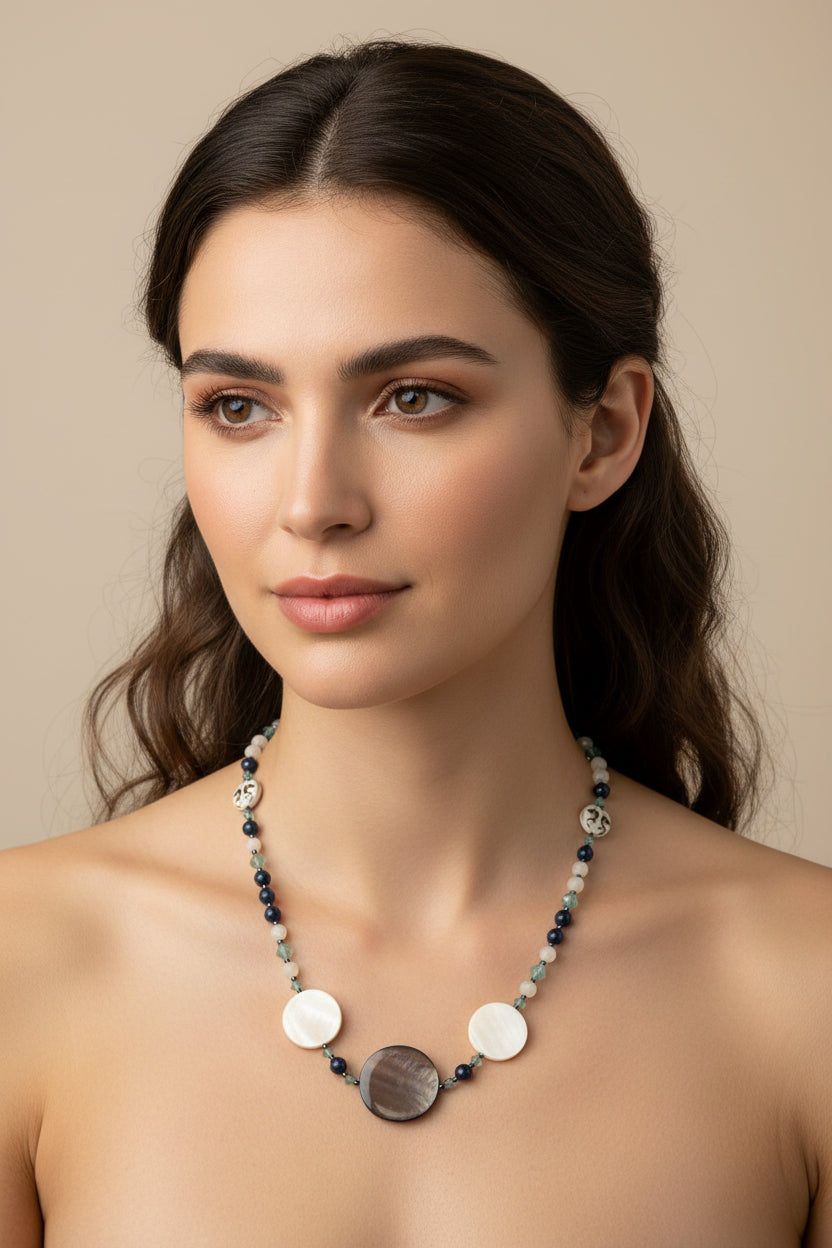Harbor Dawn Seashell Necklace