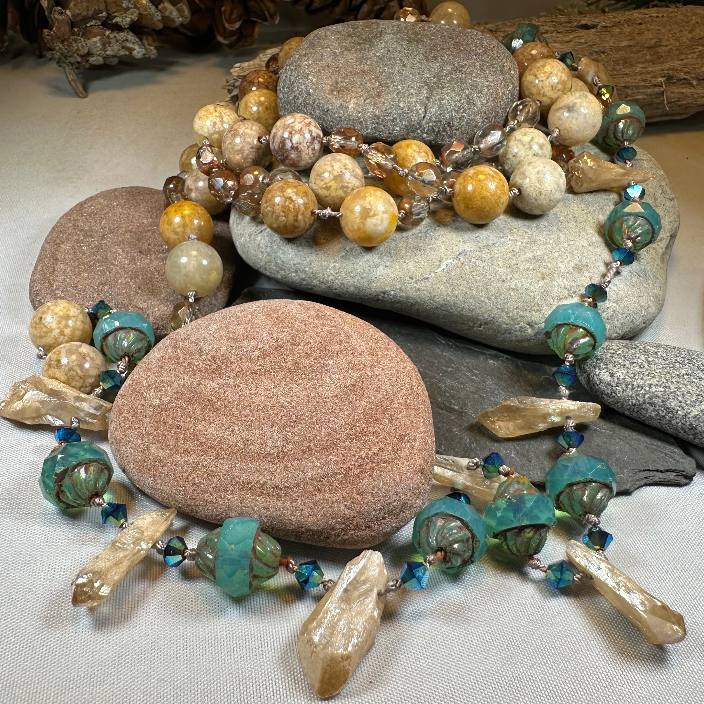 Keem Bay Crystal Necklace