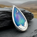 Northern Lights Sky Necklace - Handmade in Scotland