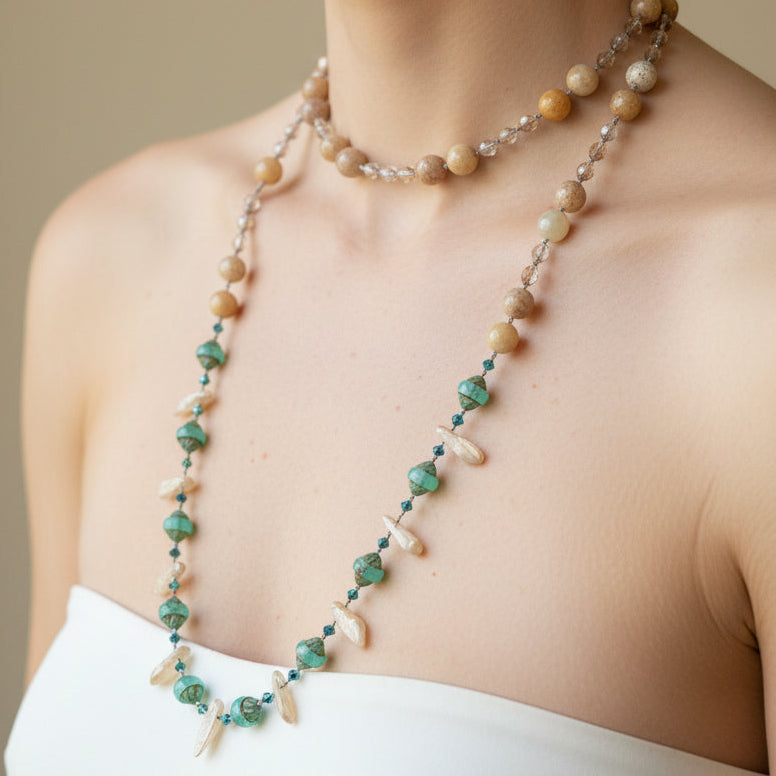 Keem Bay Crystal Necklace