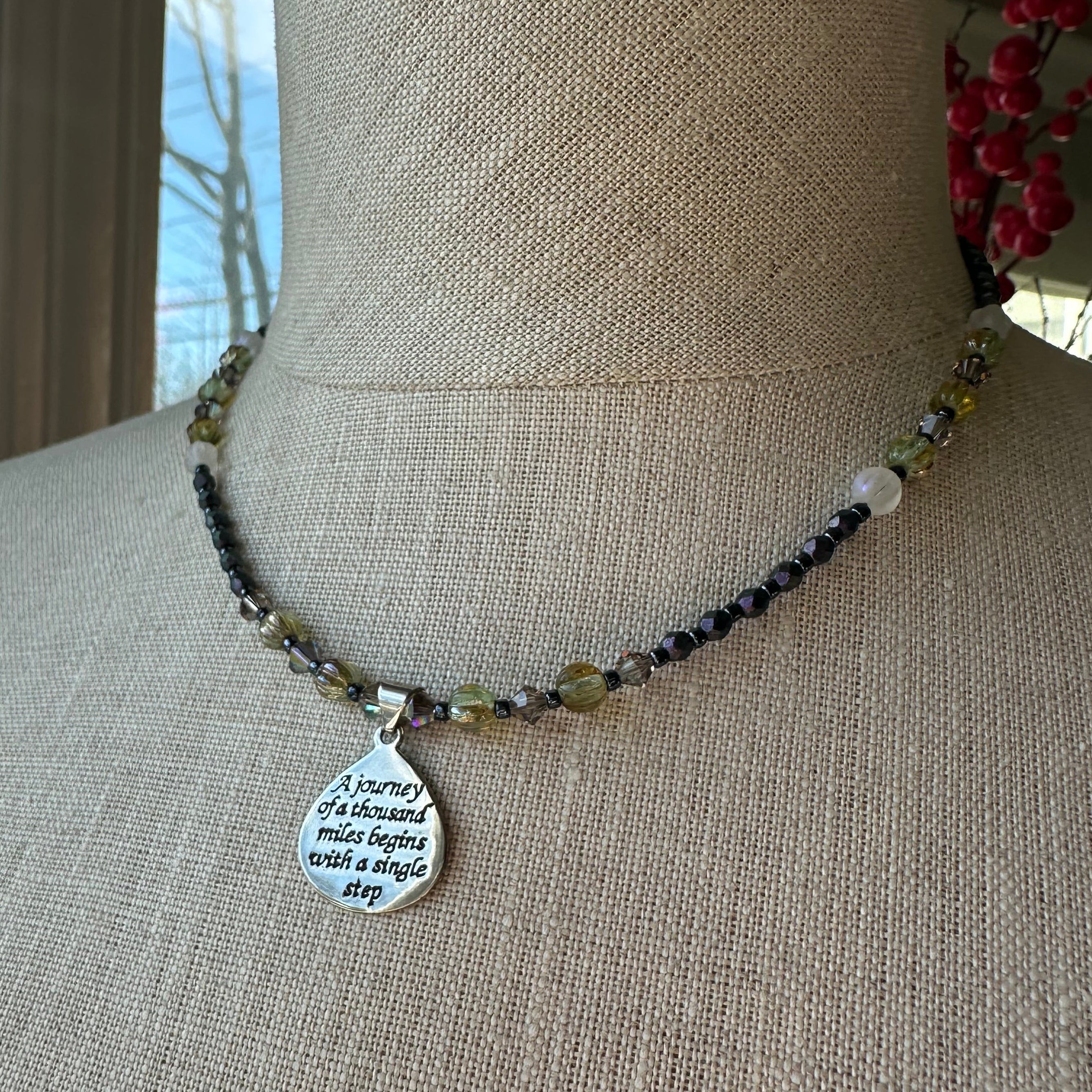 New Start Inspirational Necklace