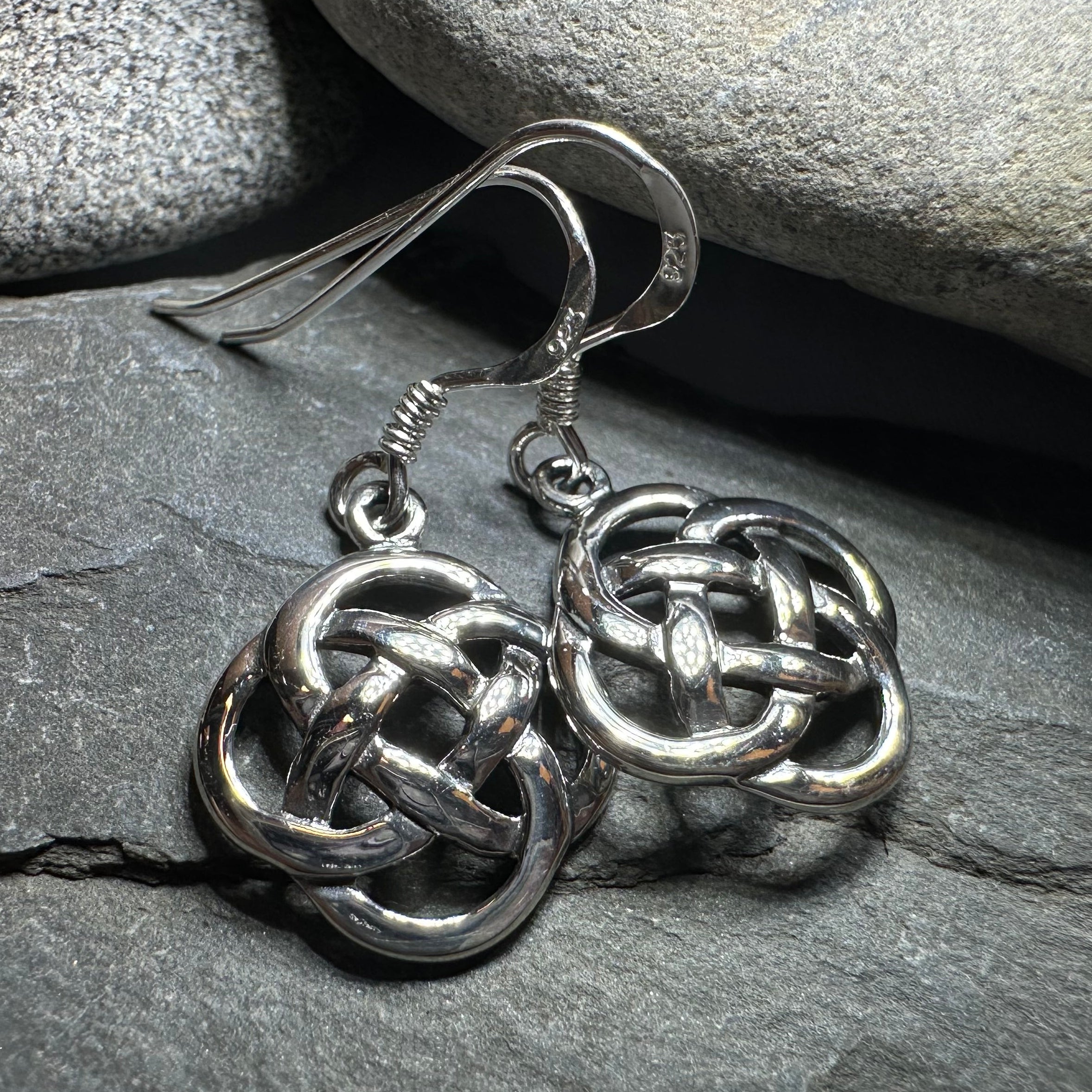 Classic Celtic Dara Knot Earrings