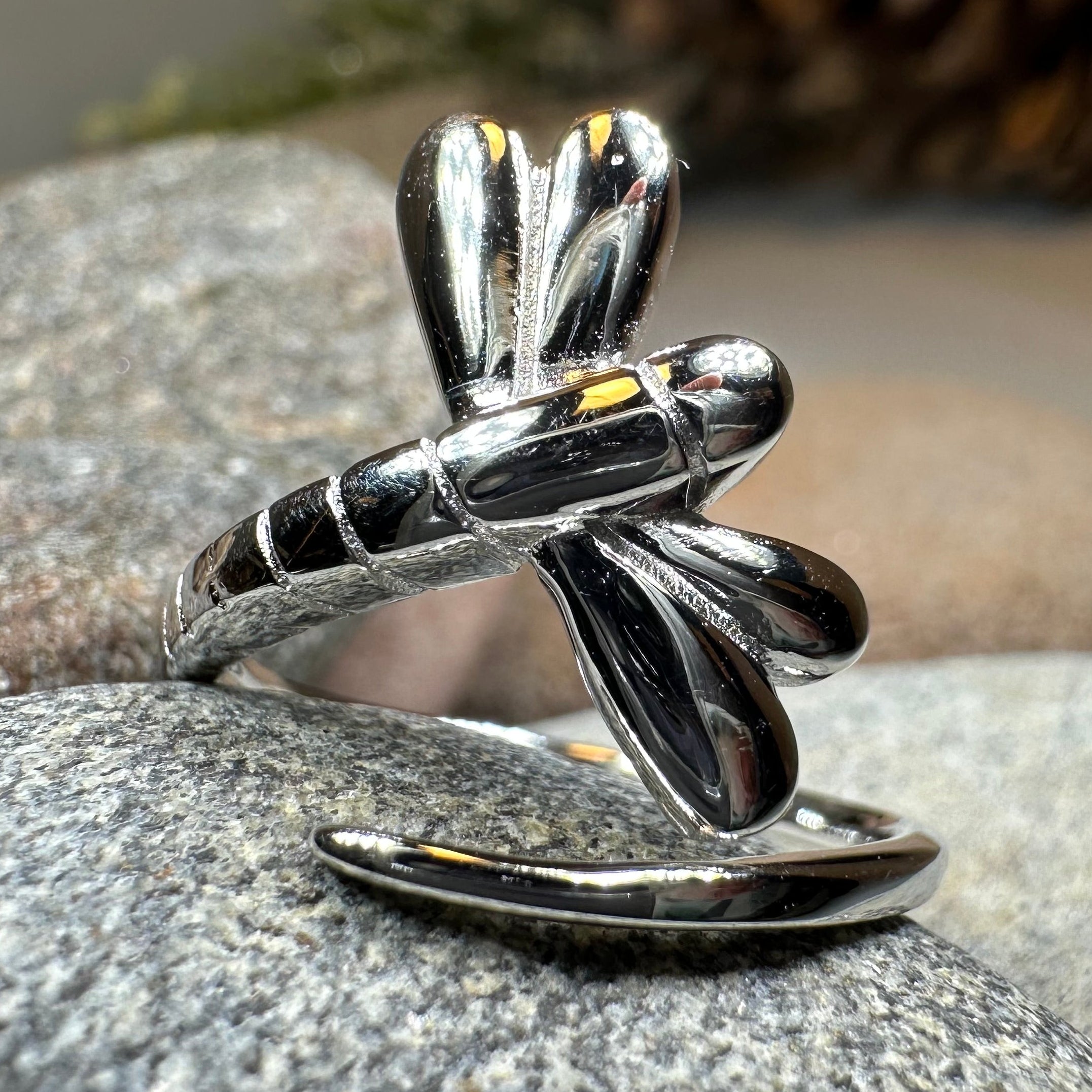 Dragonfly Wrap Ring