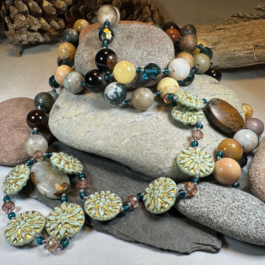 Autumn Morning Long Necklace