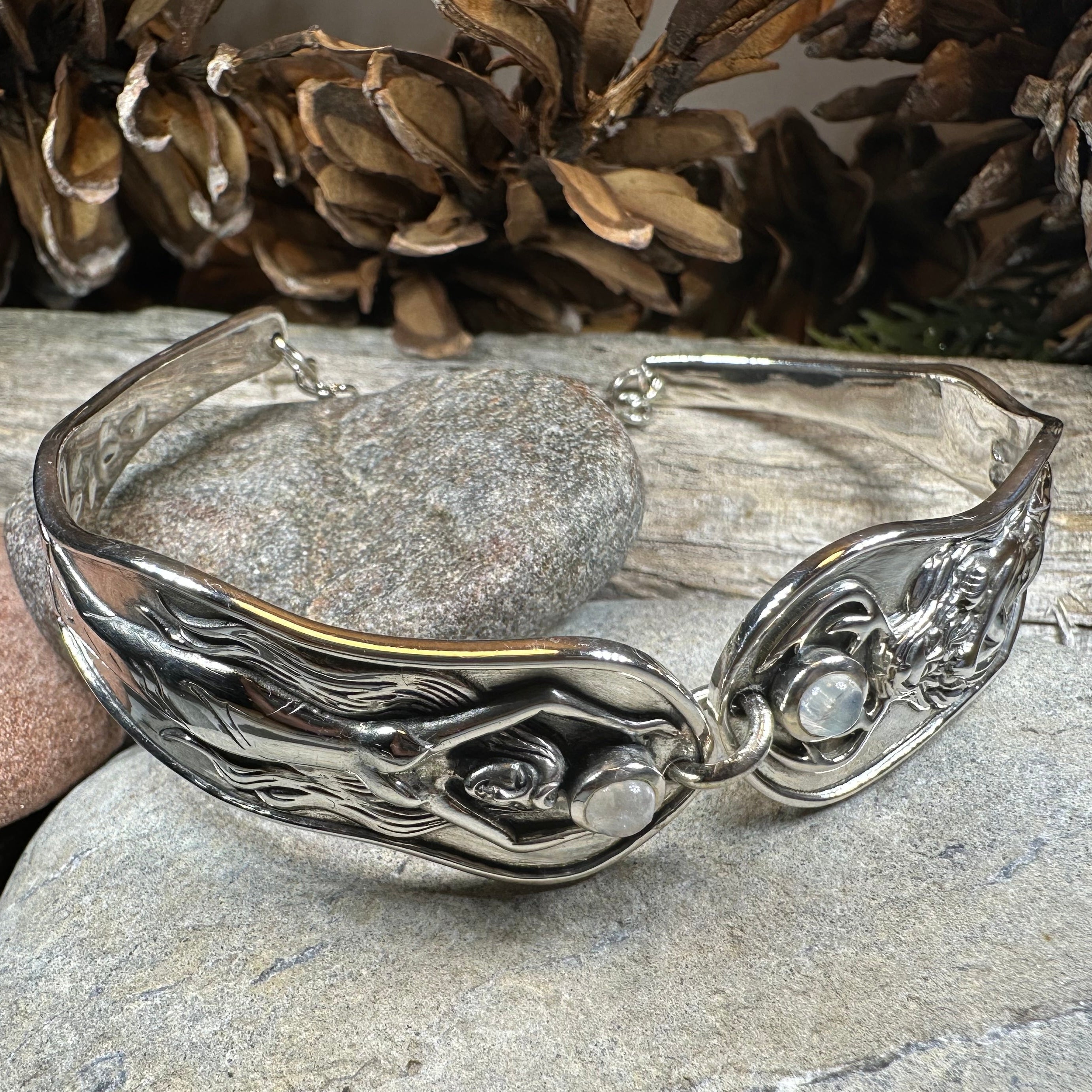 Goddess Moonstone Bracelet