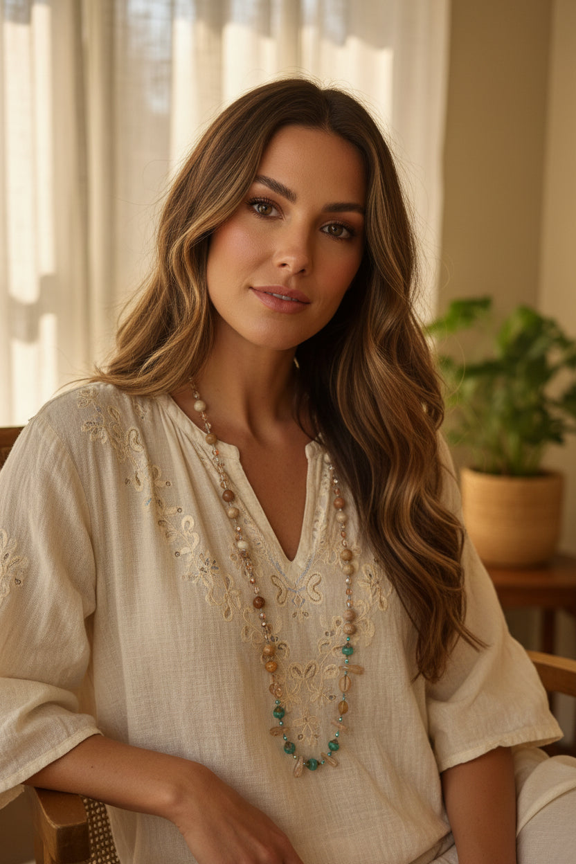 Keem Bay Crystal Necklace