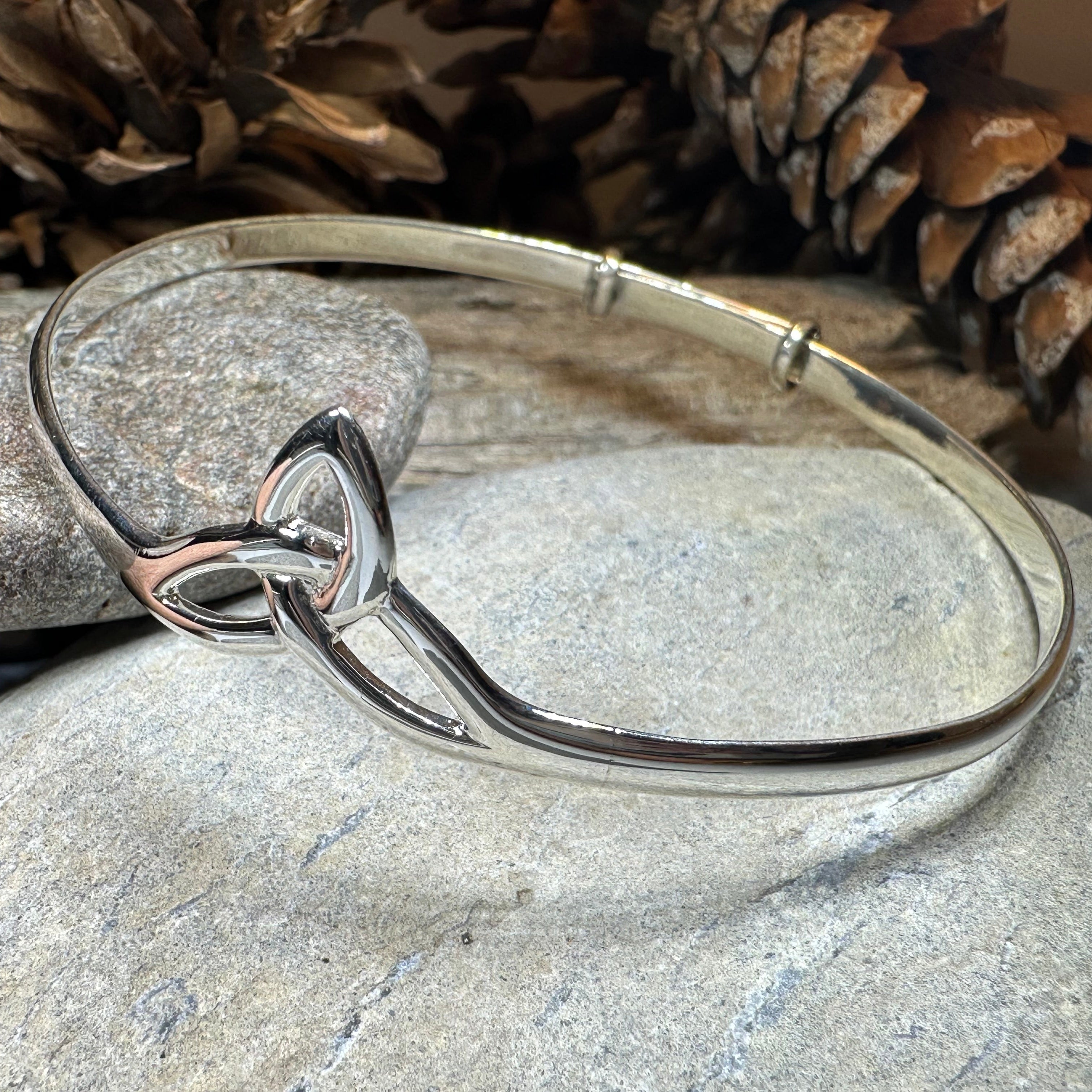 Triquetra Silver Bracelet