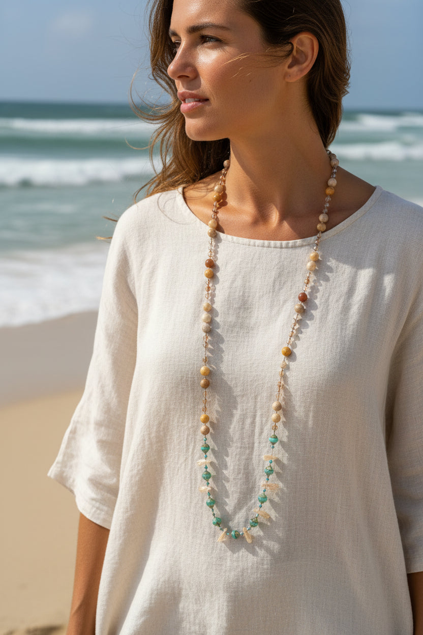 Keem Bay Crystal Necklace