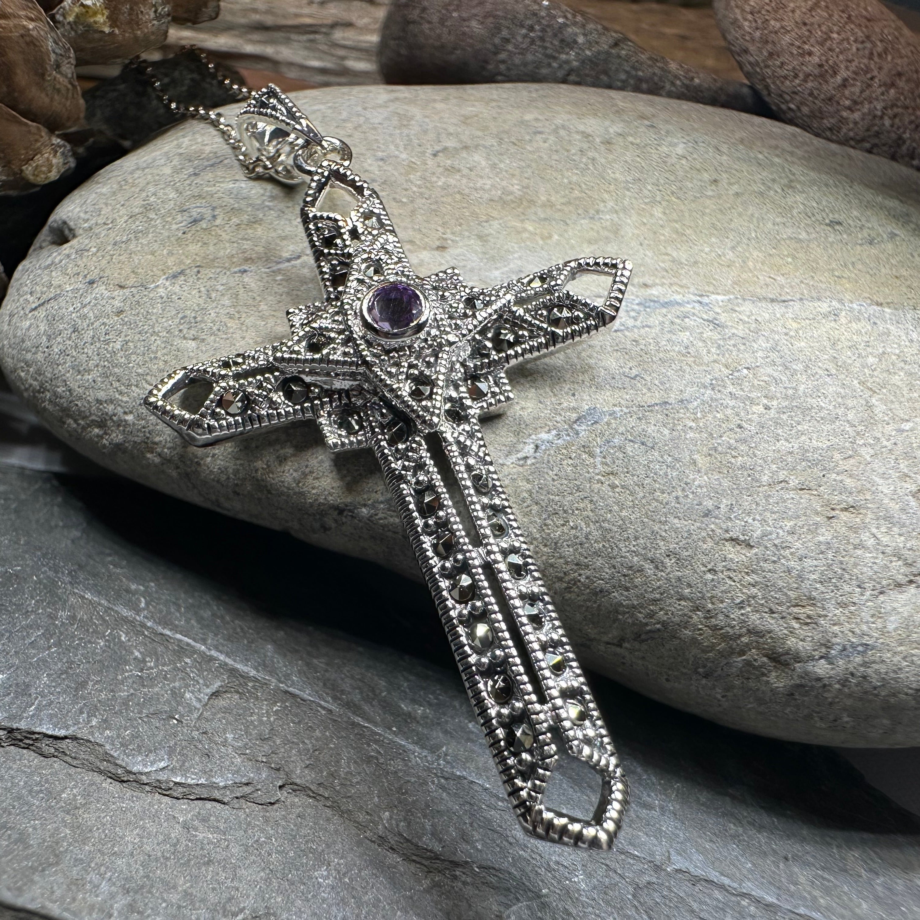 Wyn Celtic Cross Necklace