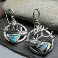 Scottish Stag of the Mist Earrings for Women