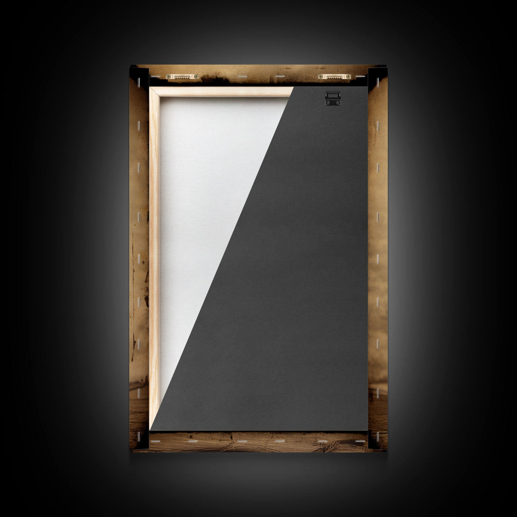Spooky Decor, Halloween Wall Art, Horror Art Print, Dark Art, Canvas Wall Print, Wall Art, Vertical Print, Room Decor, Home Wall Decor,