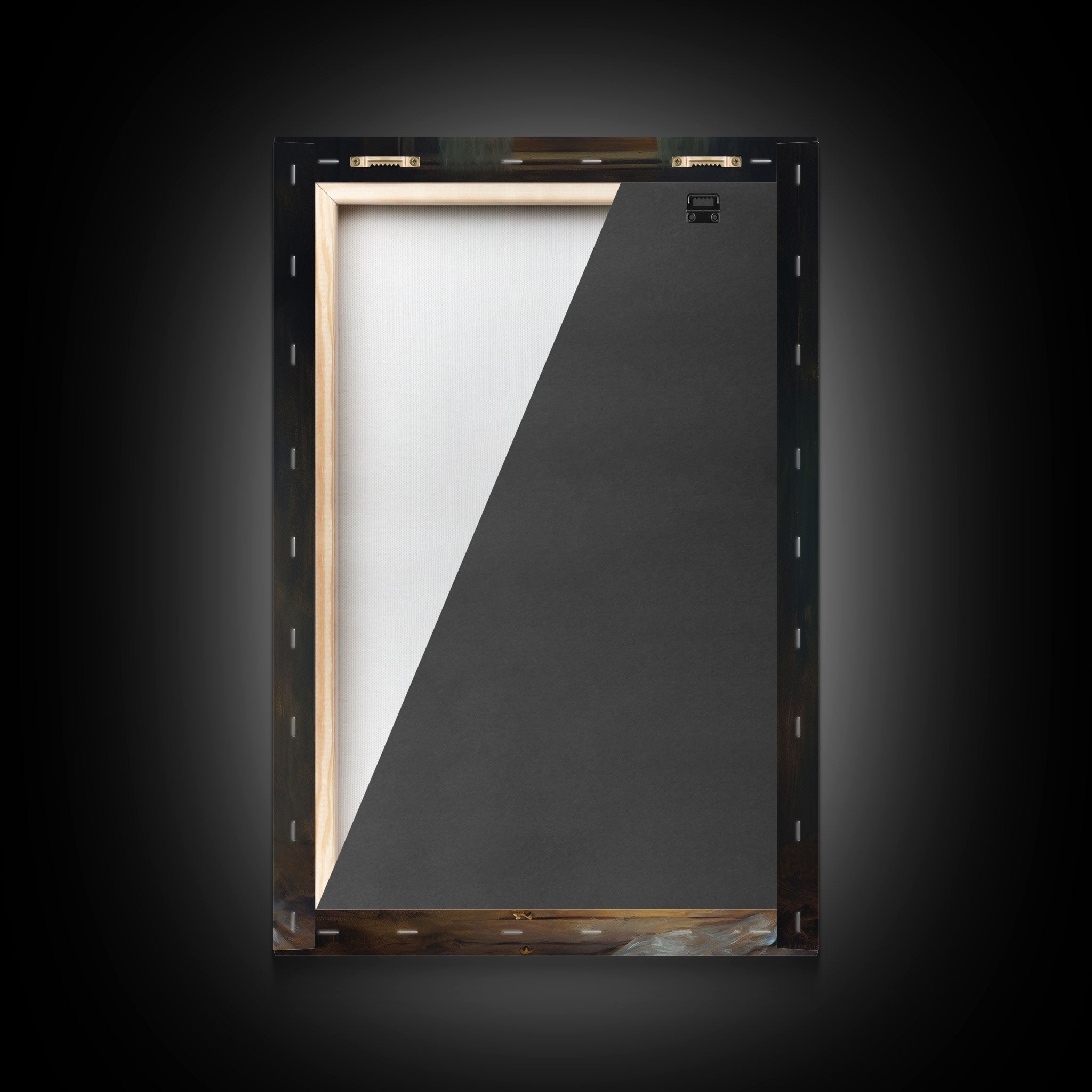 The Ghost In The Window, Halloween Wall Art, Vintage Canvas, Art Canvas Print, Dark Academia, Haunting Ghost, Halloween Decor, Goth Wall Art