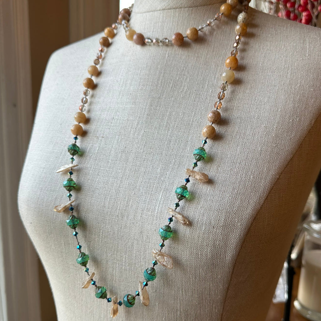 Keem Bay Crystal Necklace