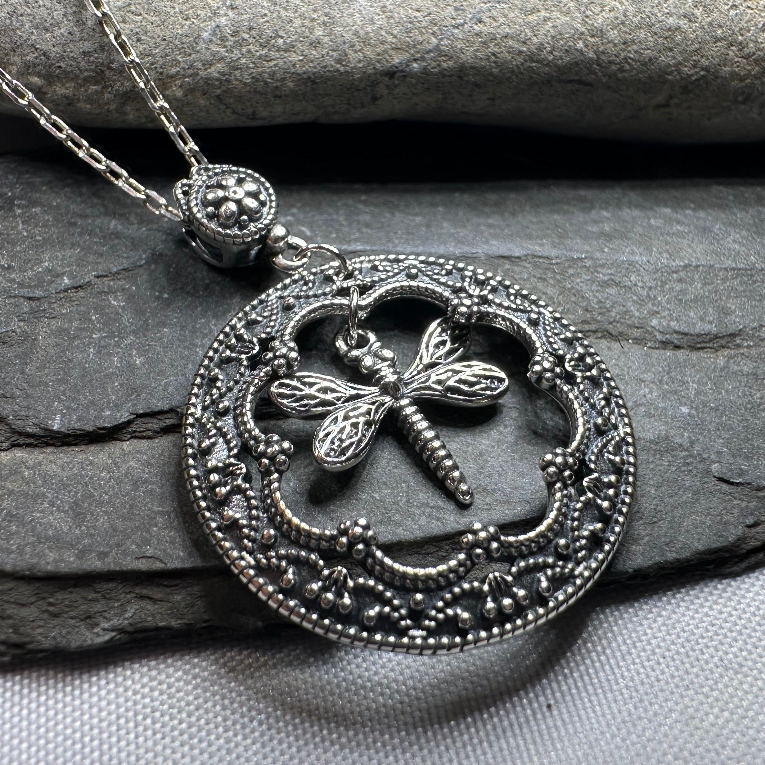 Cheerful Dragonfly Necklace for Women